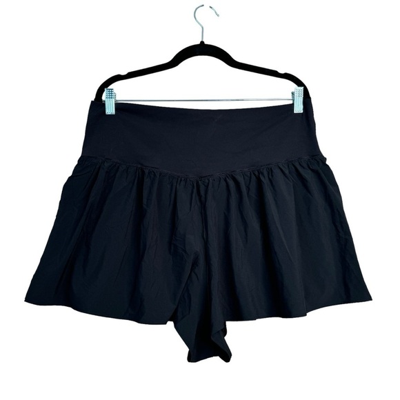 OFFLINE By Aerie Real Me Crossover Flowy Short Black Size XXL 2023 - Picture 6 of 10